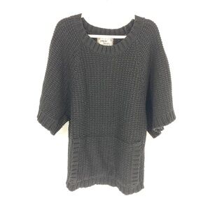 Paper Denim and Cloth Size 4 Black Knit Sweater